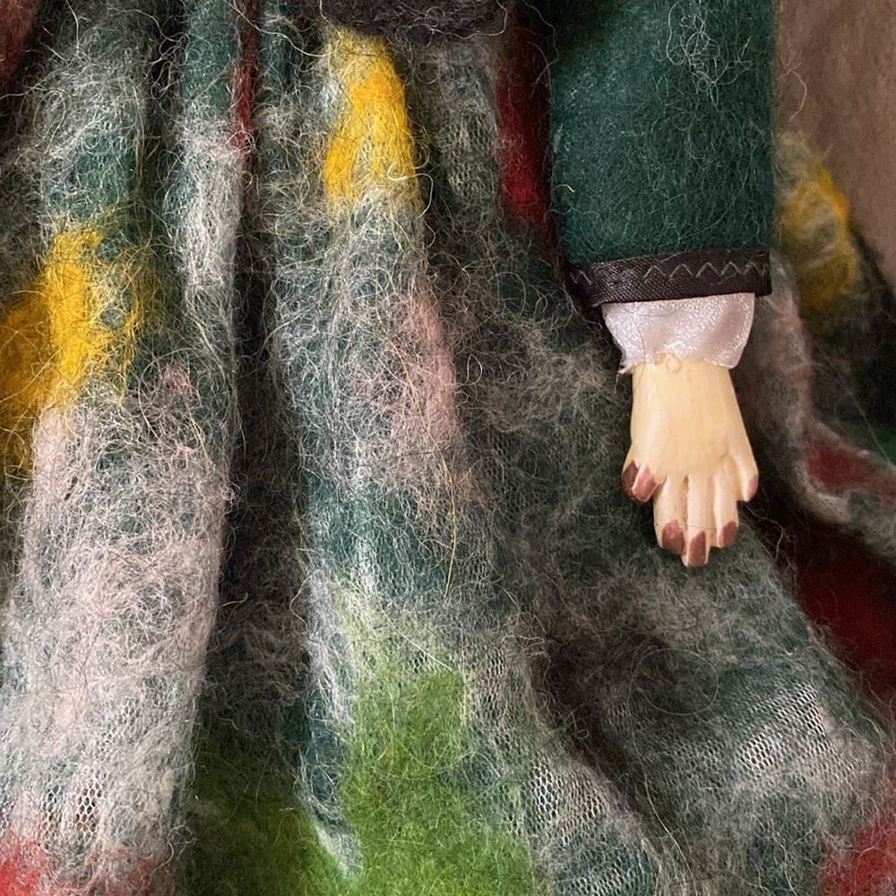 Handmade decorative doll - Picture 4 of 12